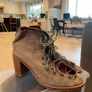 Jeffrey Campbell lace up heels